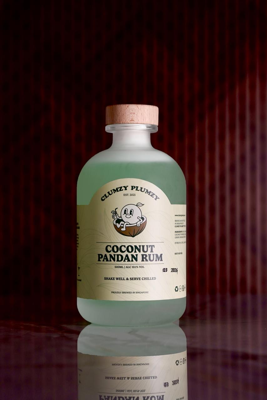 Clumzy Plumzy’s Coconut Pandan Rum
