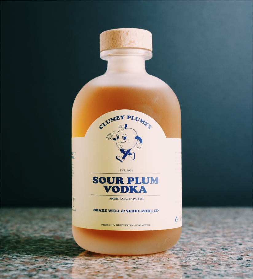 Clumzy Plumzy's Sour Plum Vodka