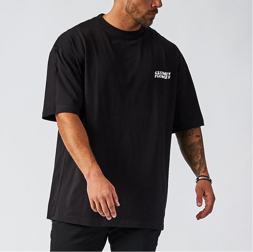 Clumzy Plumzy T-Shirt in Black