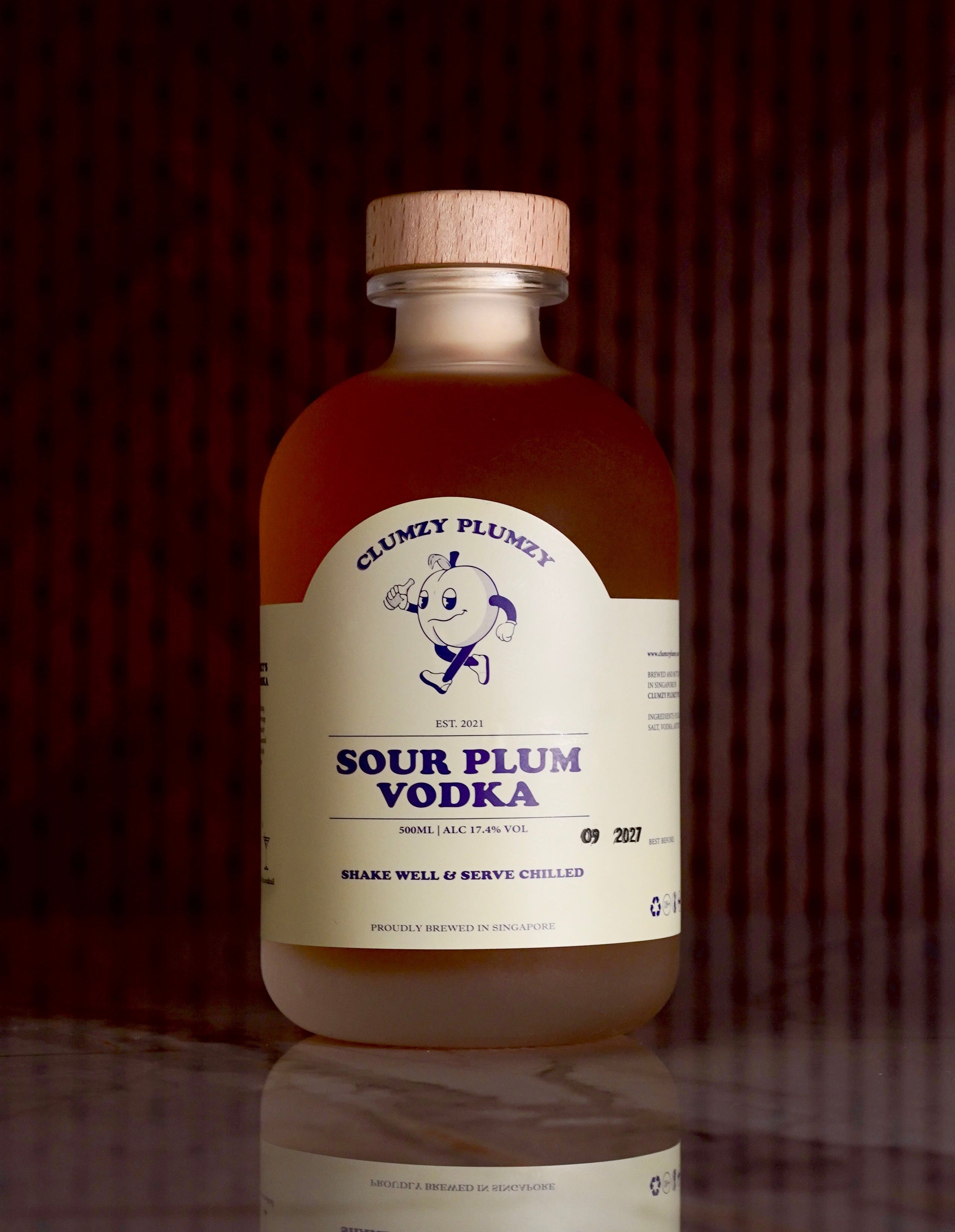 Clumzy Plumzy's Sour Plum Vodka