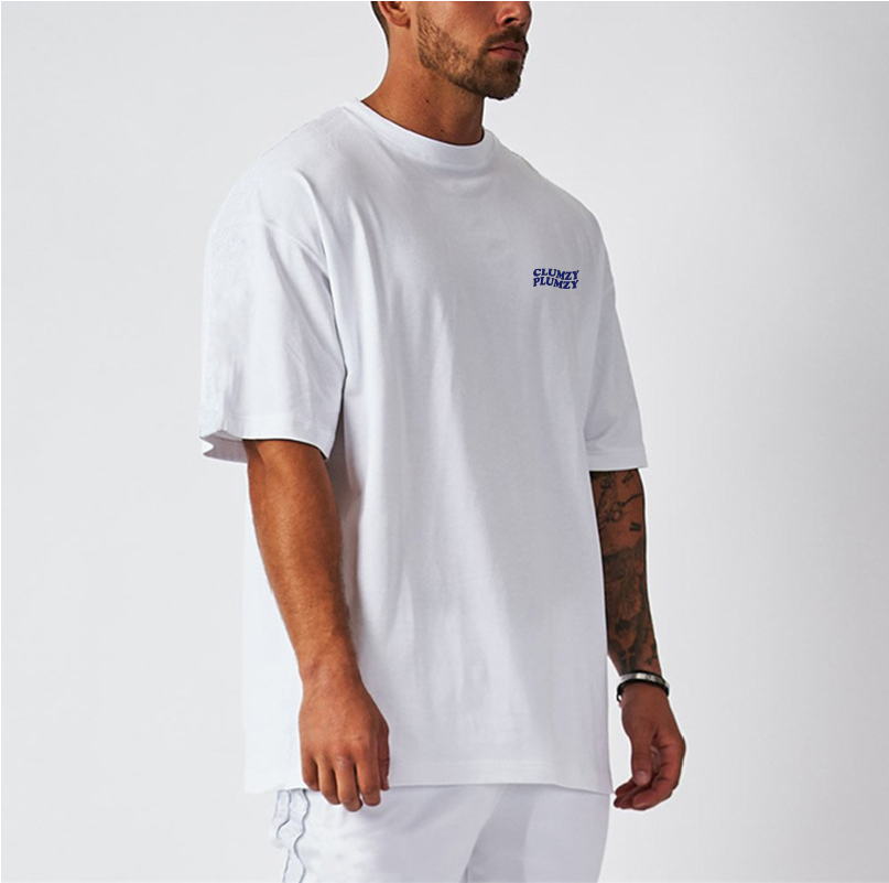 Clumzy Plumzy T-Shirt in White